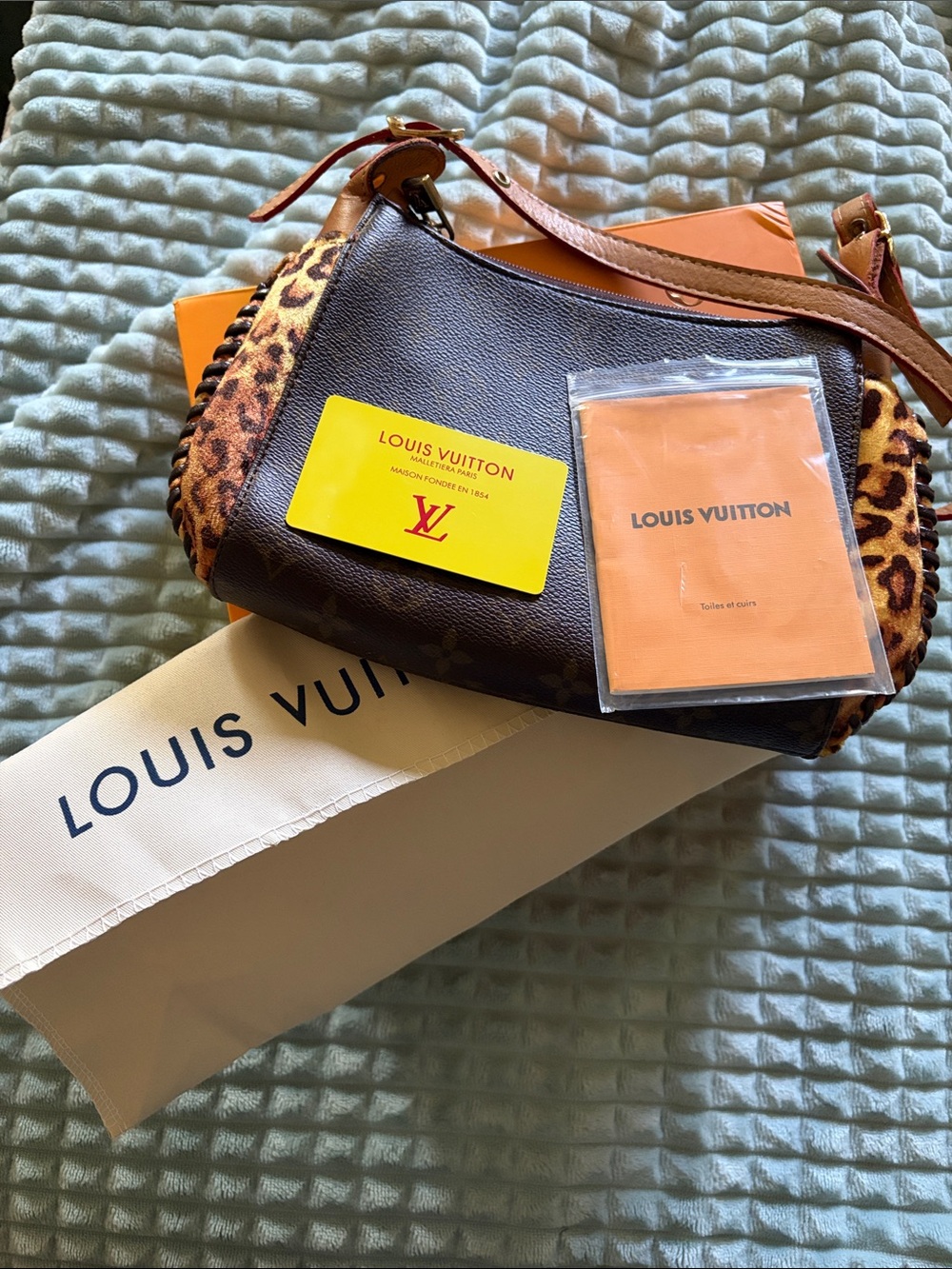 Louis Vuitton Upcycled Bag with Storage Bag & Box